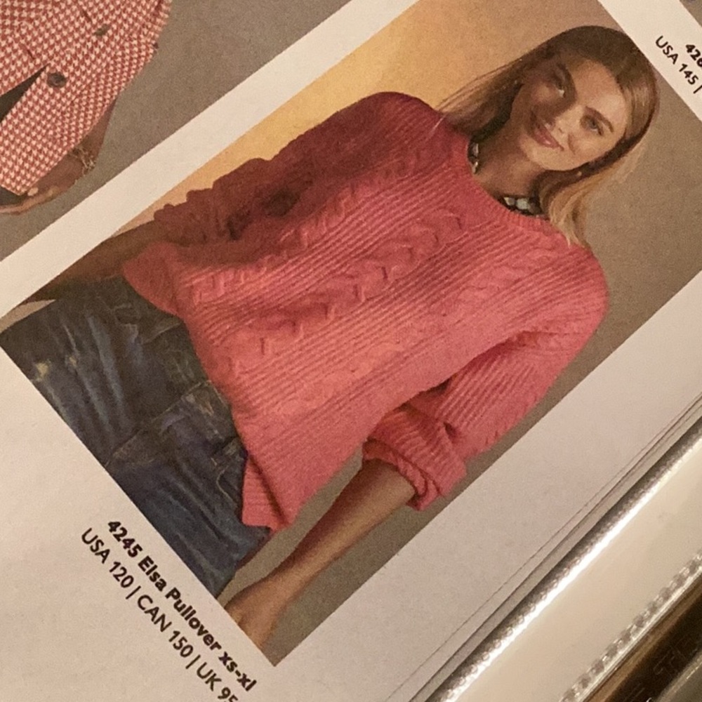 CAbi #4245 Elsa Pullover S